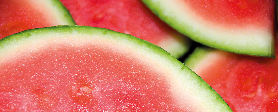 Watermelon fresh coloured without seed