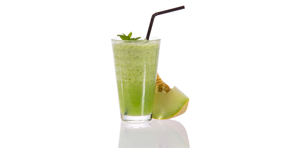 Erfrischender Melonen Shake