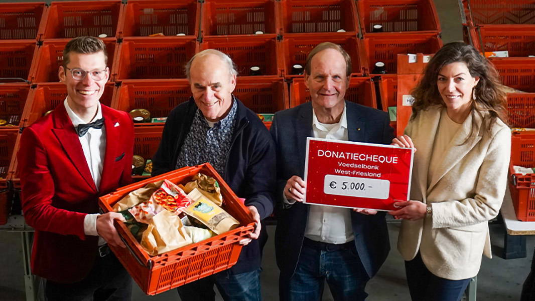 €5000 voor Voedselbank Westfriesland 